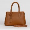 Italian Genuine Leather Shoulder bag brown